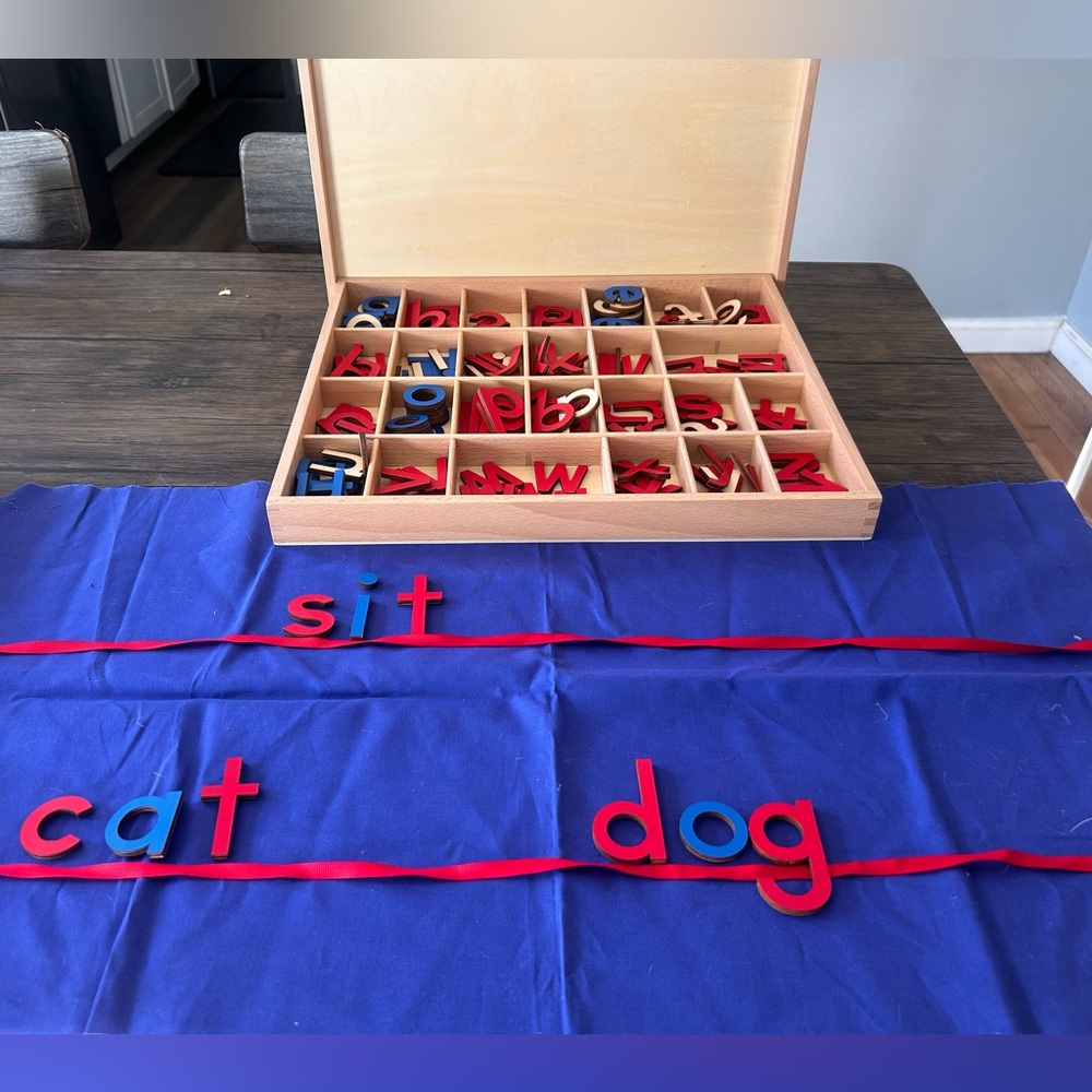Montessori Moveable Alphabet - print